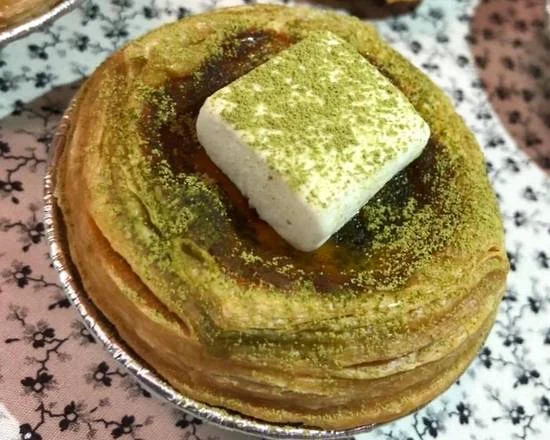 美迦嚴選抹茶葡式千層蛋塔
