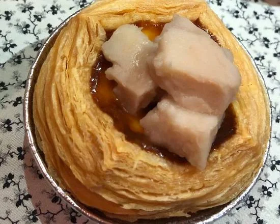 美迦大甲鮮芋葡式千層蛋塔